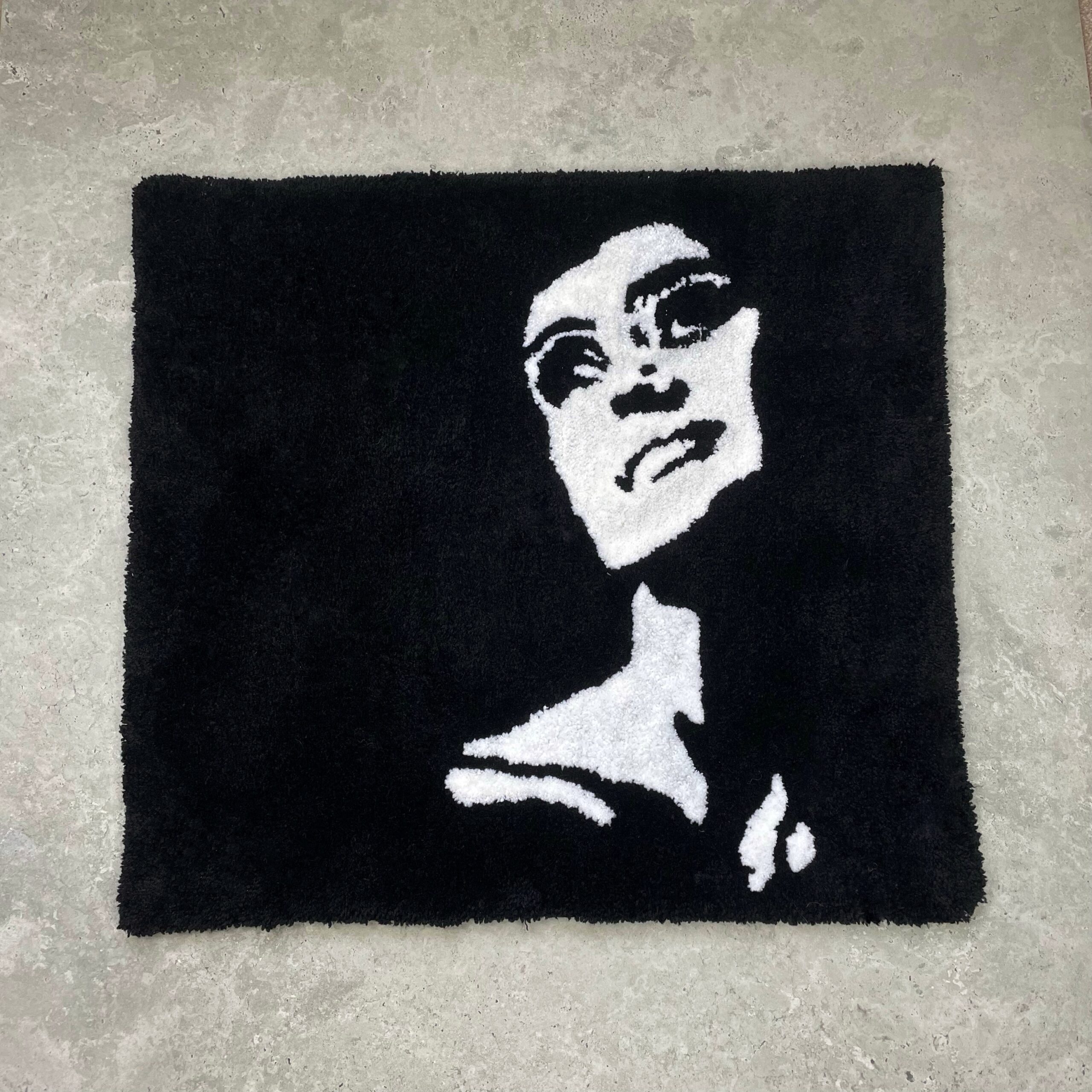 Ręcznie tworzony dywan – Face