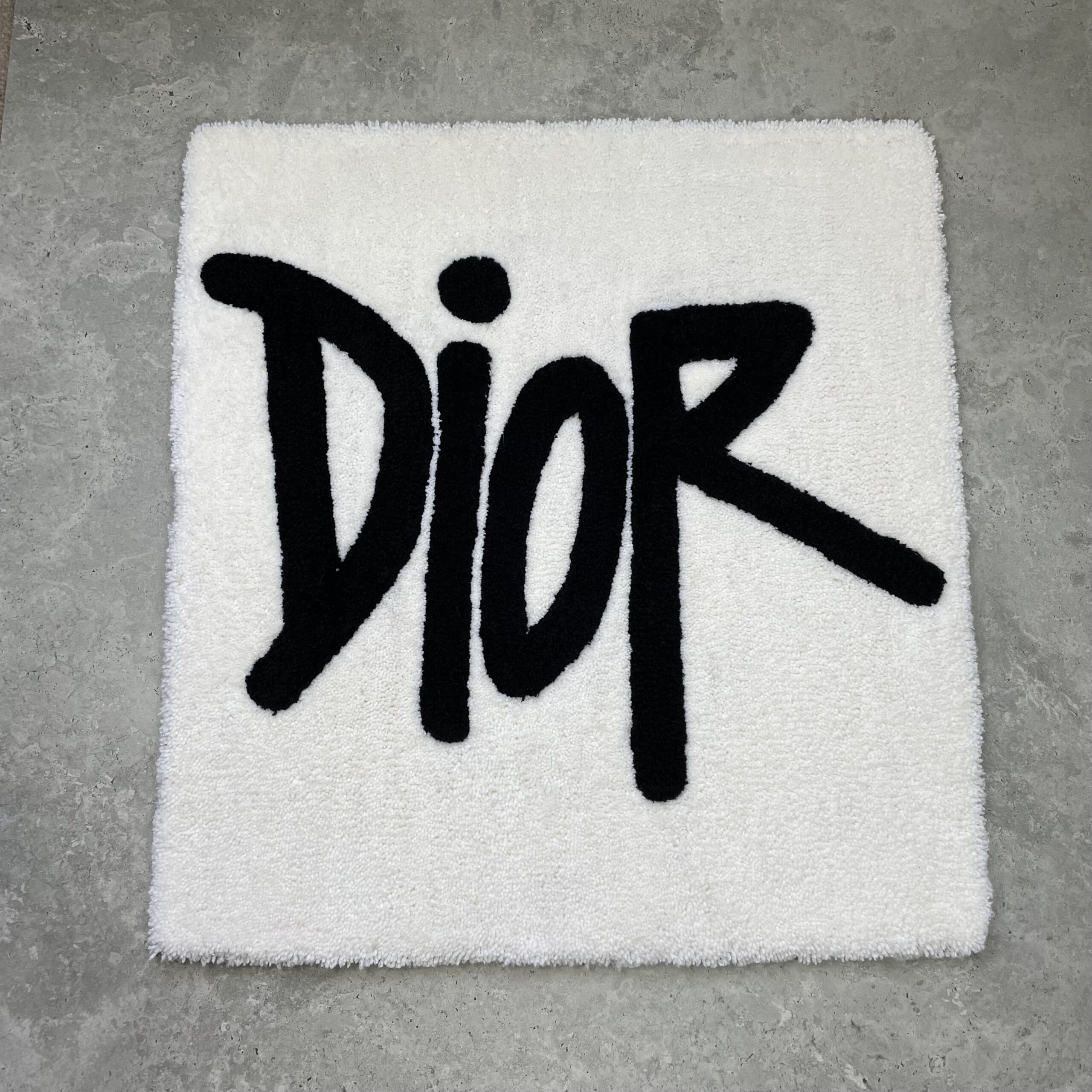 Handmade Rug – Dior Logo