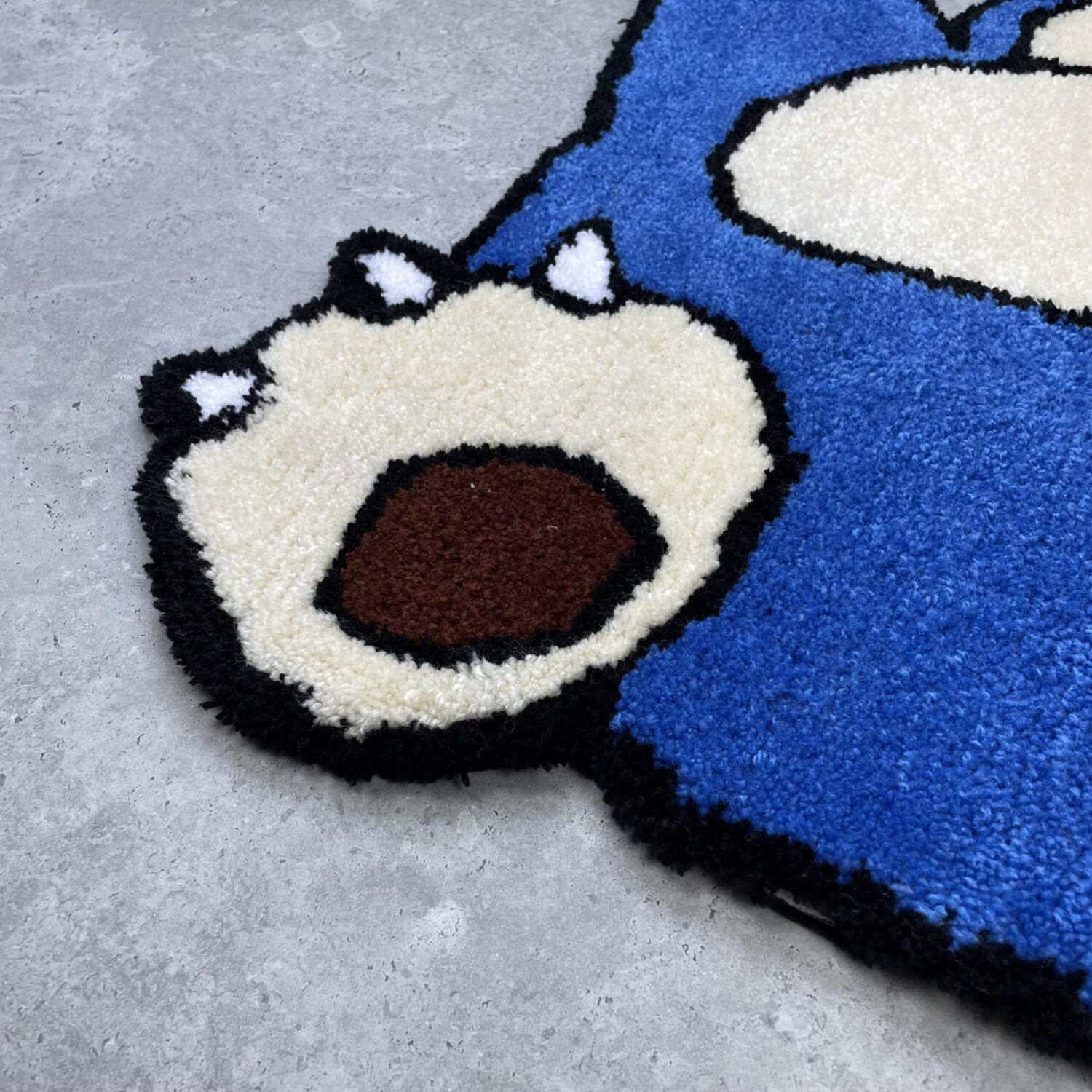 Ręcznie tworzony dywan – Pokemon Snorlax