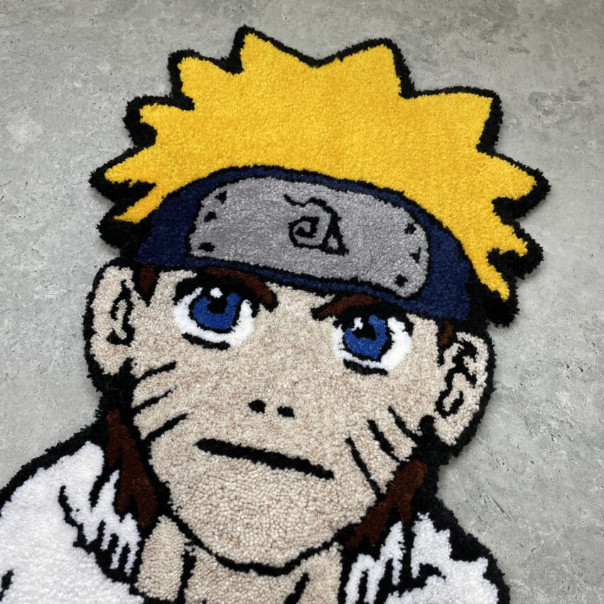 Ręcznie tworzony dywan – Naruto