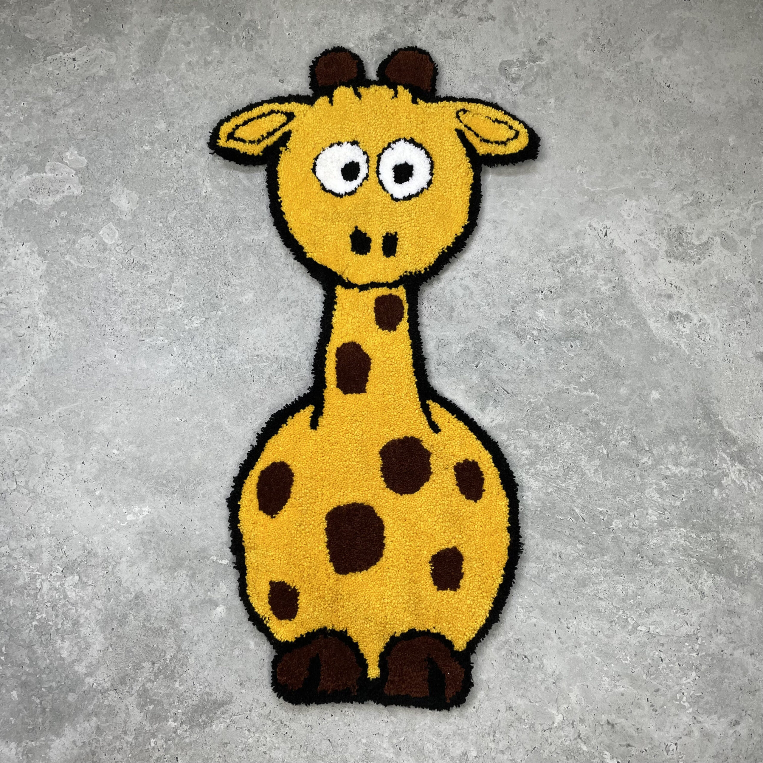 Ręcznie tworzony dywan – Żyrafa
