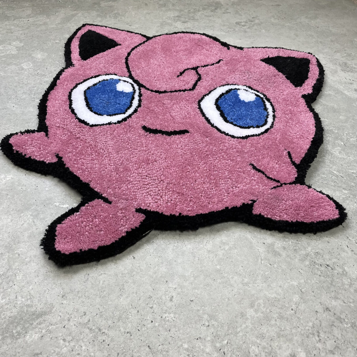 Ręcznie tworzony dywan – Pokemon Jigglypuff